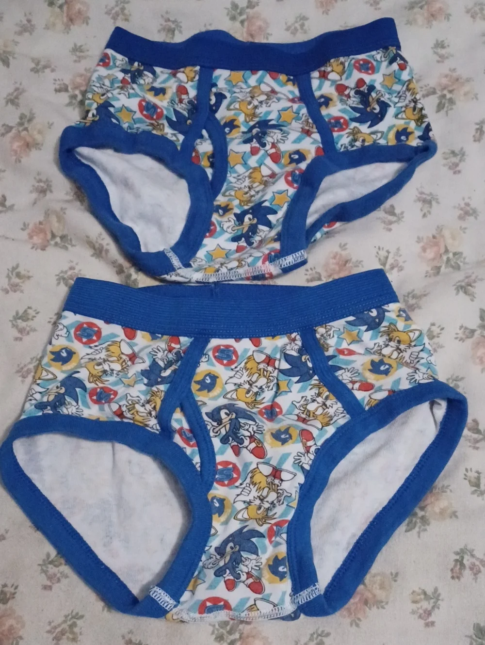 NEW Bundle Of 15 Sonic The Hedgehog Boys Briefs Underwear Size 8